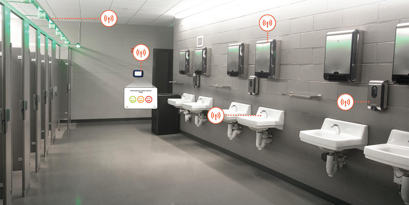 touchlesstechnologyfacilitiesmanagement | JLL Technologies touchless technology bathroom facilities