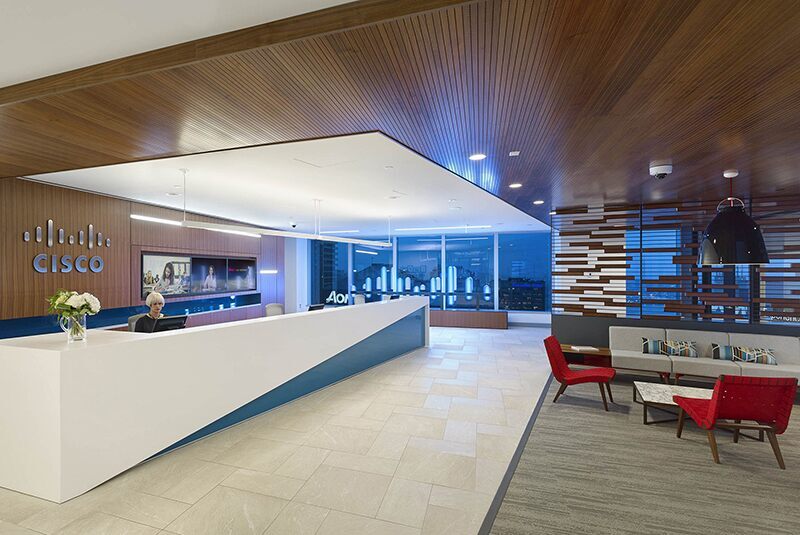 Interior of Cisco Canada HQ