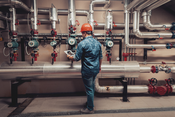 New service provider reviews assets in a new facility after being sourced by Managed Services