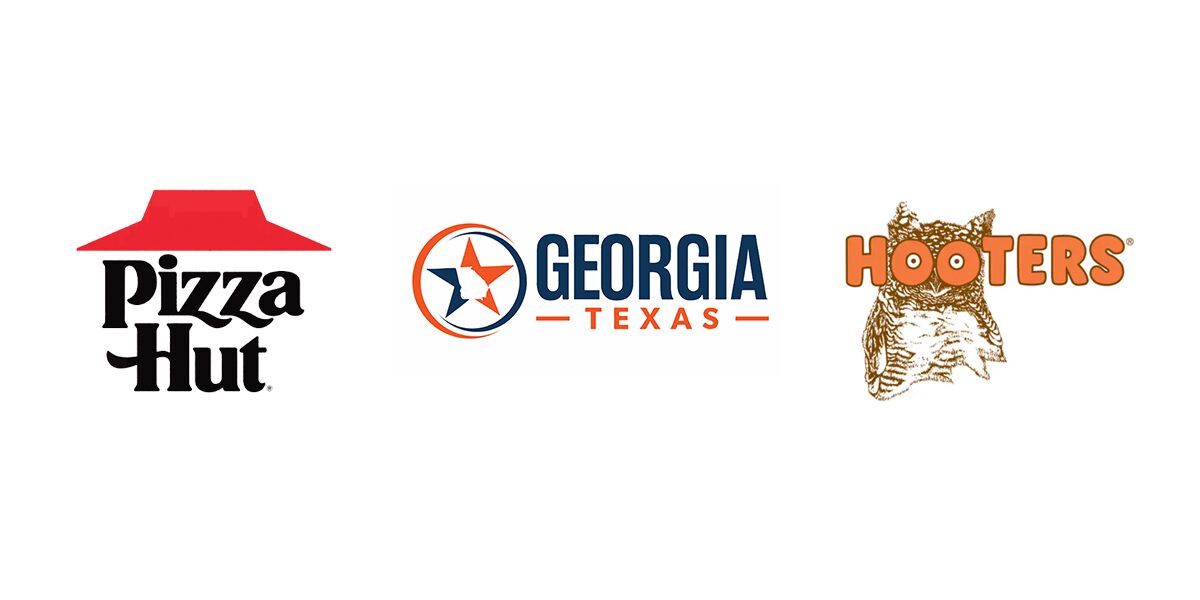 logos pizza hut hooters and georgia texas enterprises